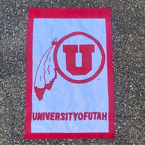 University of Utah school banner house flag 28” by 43” NEW - Picture 1 of 4